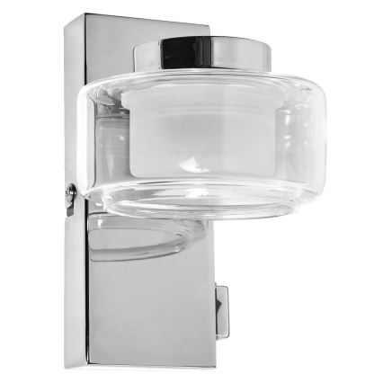Osram - Applique da parete LED per bagno ORBIS FLAME LED/5,5W/230V 3000/4000K IP44 cromo lucido