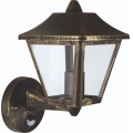 Osram - Lampada da parete per esterni con sensore TRADITION UP 1xE27/60W/230V IP44 patina/oro