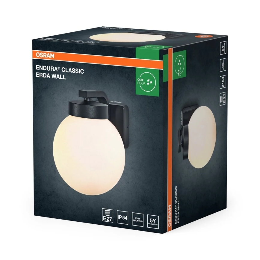 Osram - Lampada da parete per esterni ENDURA CLASSIC 1xE27/40W/230V IP54 antracite