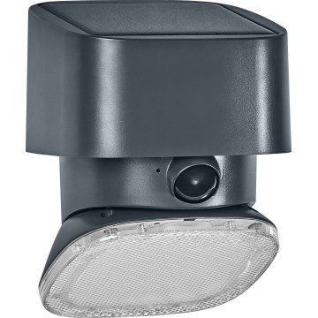 Osram - Lampada da parete solare a LED con sensore ENDURA STYLE LED/10,3W/4,2V 2000 mAh IP54 antracite