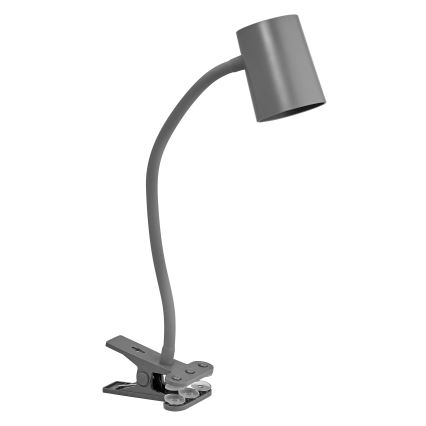 Osram - Lampada da scrivania con clip DESK LINE 1xGU10/9W/230V grigia