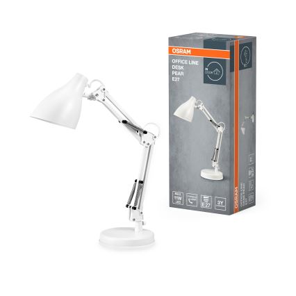 Osram - Lampada da scrivania DESK LINE 1xE27/11W/230V bianca