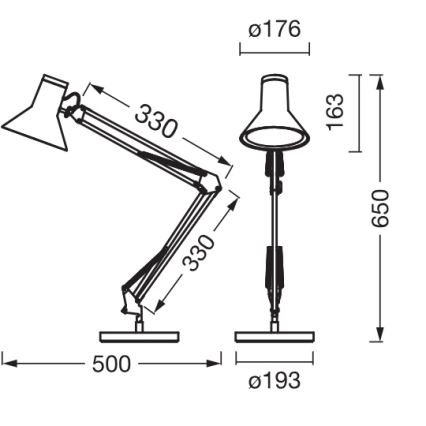 Osram - Lampada da scrivania LED dimmerabile OFFICE LINE LED/9W/230V 3000K bianca