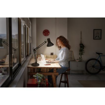 Osram - Lampada da scrivania LED dimmerabile OFFICE LINE LED/9W/230V 3000K nera