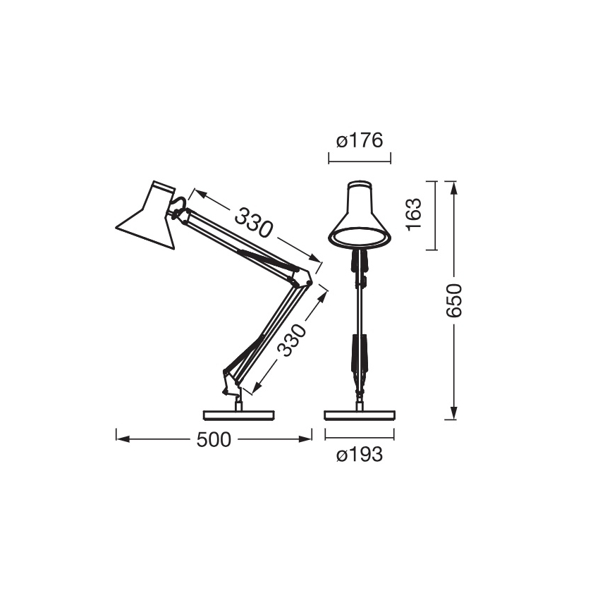 Osram - Lampada da scrivania LED dimmerabile OFFICE LINE LED/9W/230V 3000K nera