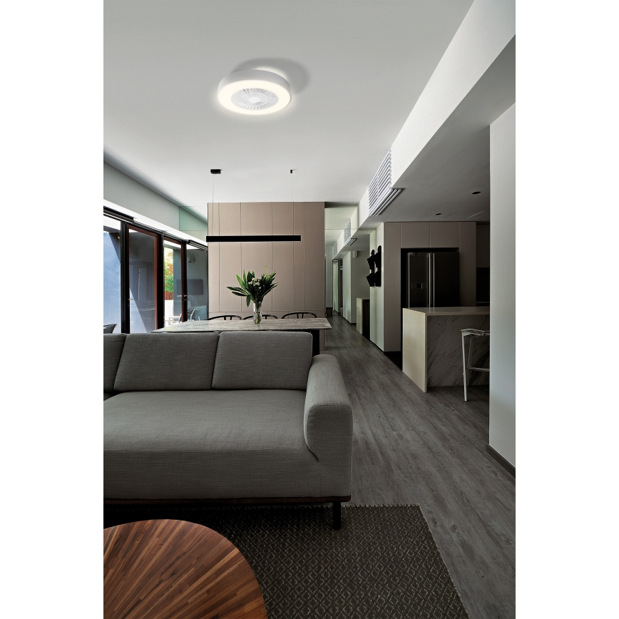 Osram - Plafoniera LED dimmerabile con ventilatore SMART+ LED/78W/230V 3000-6500K Wi-Fi + telecomando