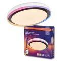 Osram - Lampada da soffitto dimmerabile LED RGBW SMART+ MAGIC LED/38W/230V Ø 49 cm nera 2700–6500K Wi‑Fi