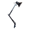 Osram - Lampada da tavolo con morsetto PANAN 1xE27/11W/230V nera