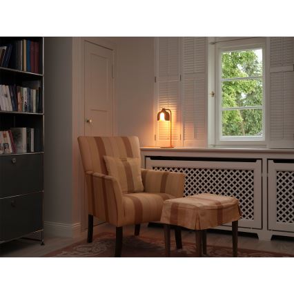 Osram - Lampada da tavolo DECOR COROLLE 1xG9/20W/230V arancione