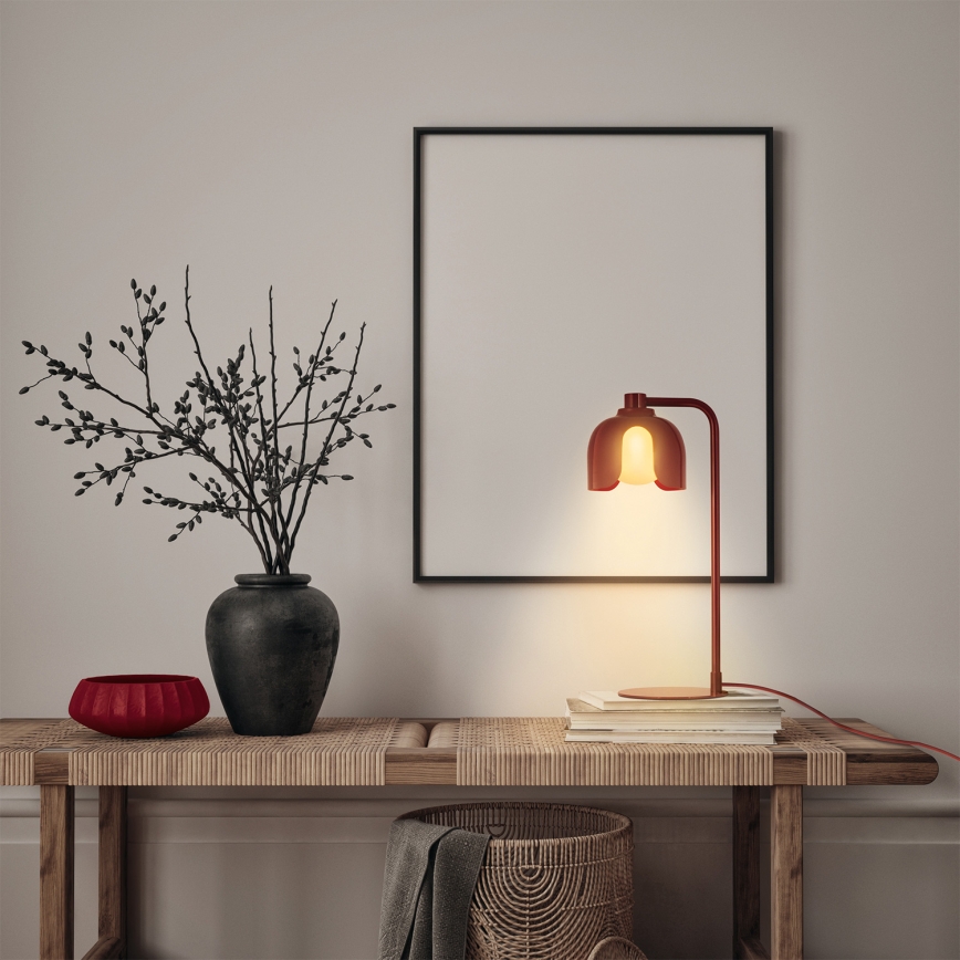 Osram - Lampada da tavolo DECOR COROLLE 1xG9/20W/230V rossa