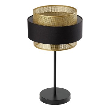 Osram - Lampada da tavolo DECOR HORNET 1xE27/10W/230V nera/dorata