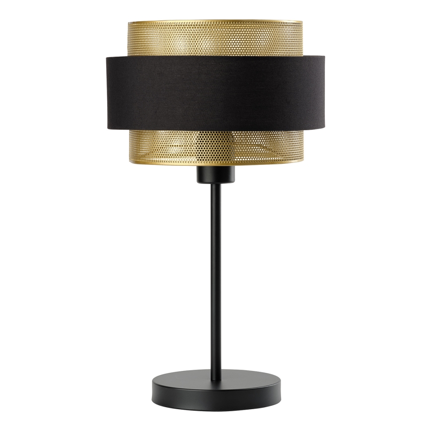 Osram - Lampada da tavolo DECOR HORNET 1xE27/10W/230V nera/dorata