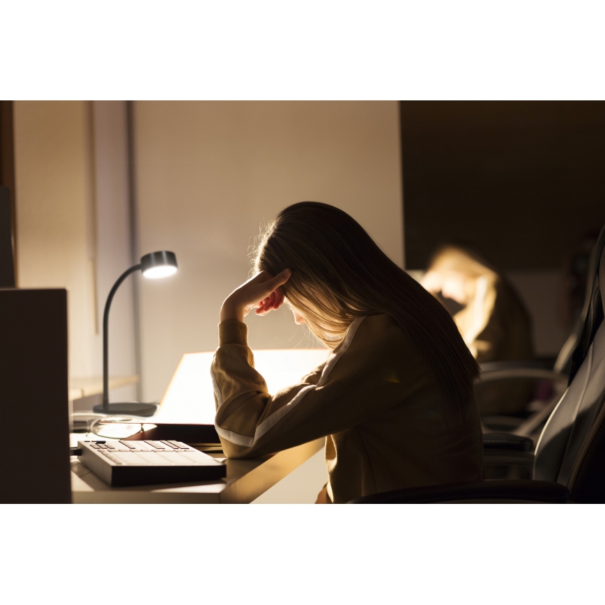 Osram - Lampada da scrivania dimmerabile a LED OFFICE LINE LED/4,8W/230V 3000/4000/6500K nera