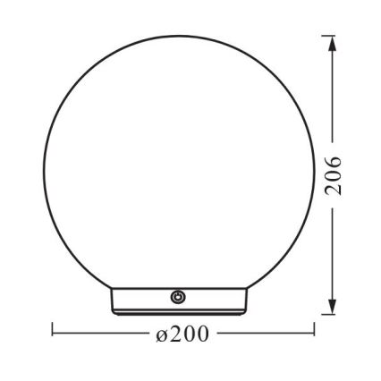 Osram - Lampada da tavolo dimmerabile LED RGBW SMART+ MAGIC LED/3,5W/5V 2200-6500K Wi-Fi
