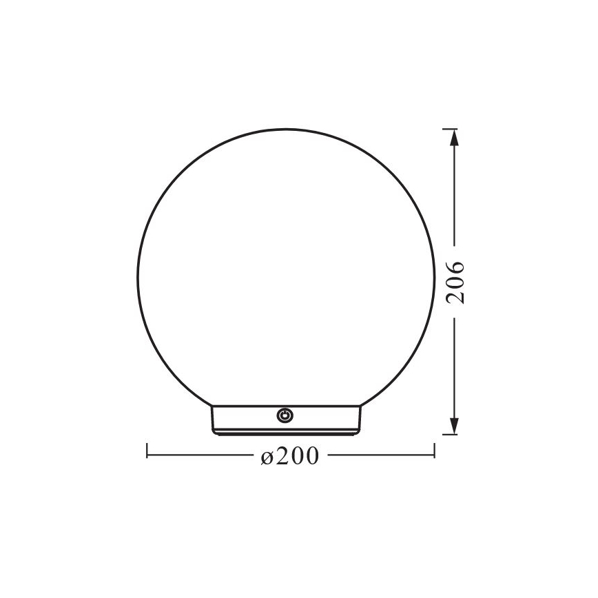 Osram - Lampada da tavolo dimmerabile LED RGBW SMART+ MAGIC LED/3,5W/5V 2200-6500K Wi-Fi