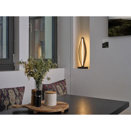 Osram - Lampada da tavolo LED DECOR FLAT LED/13W/230V grigia