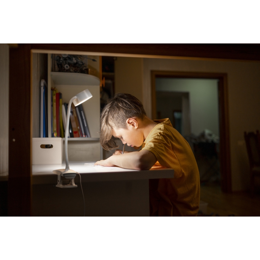 Osram - Lampada da tavolo LED dimmerabile con morsetto OFFICE LINE LED/4,8W/230V 3000/4000/6500K bianca