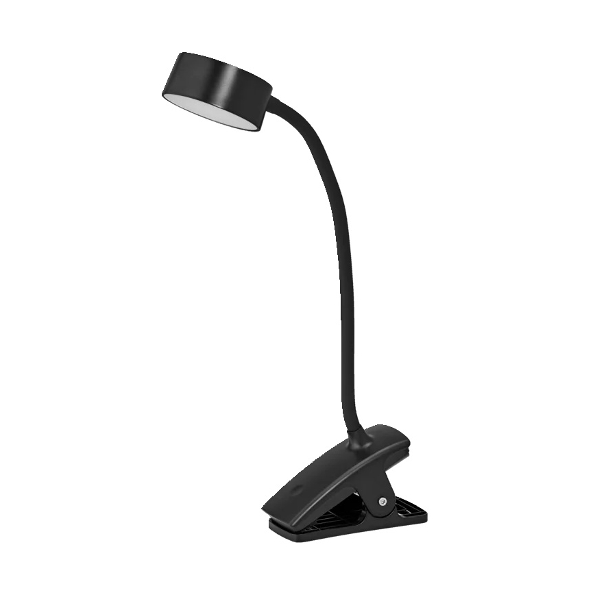 Osram - Lampada da scrivania LED dimmerabile con clip OFFICE LINE LED/4,8W/230V 3000/4000/6500K nera