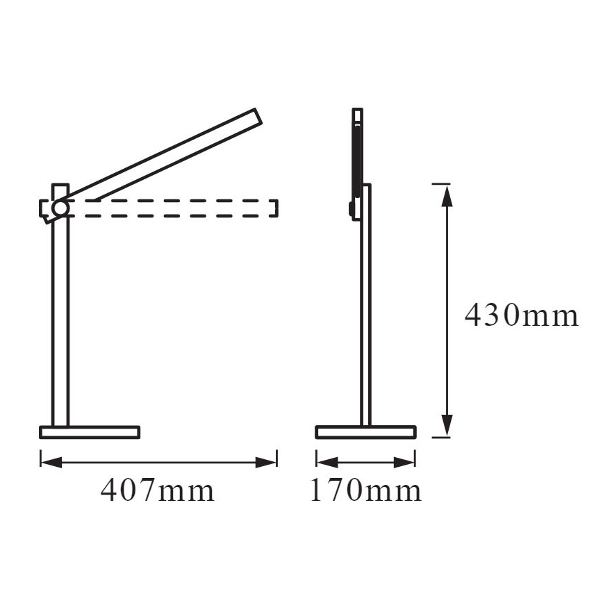 Osram - Lampada da tavolo LED dimmerabile PANAN LED/7W/230V