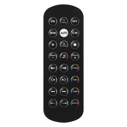 Osram - LED RGBW Lampada da tavolo dimmerabile SMART+ MAGIC LED/7,5W/230V 2700-6500K nera Wi-Fi + telecomando