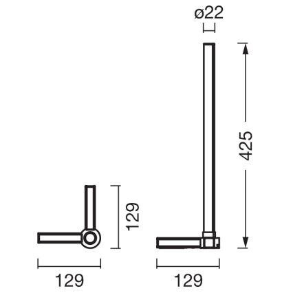 Osram - LED RGBW Lampada da tavolo dimmerabile SMART+ MAGIC LED/7,5W/230V 2700-6500K nera Wi-Fi + telecomando
