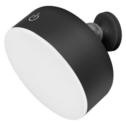 Osram - Lampada da tavolo LED ricaricabile dimmerabile 3 in 1 DECOR HELPER LED/1,8W/5V nera