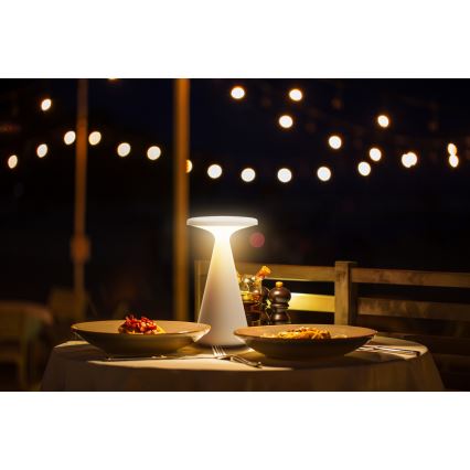 Osram - Lampada da tavolo ricaricabile per esterni dimmerabile a sfioramento LED RGB SMART+ TWIST LED/1,35W/3,7V 1800 mAh IP44