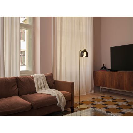 Osram - Lampada da terra DECOR COROLLE 1xE27/15W/230V nero/oro