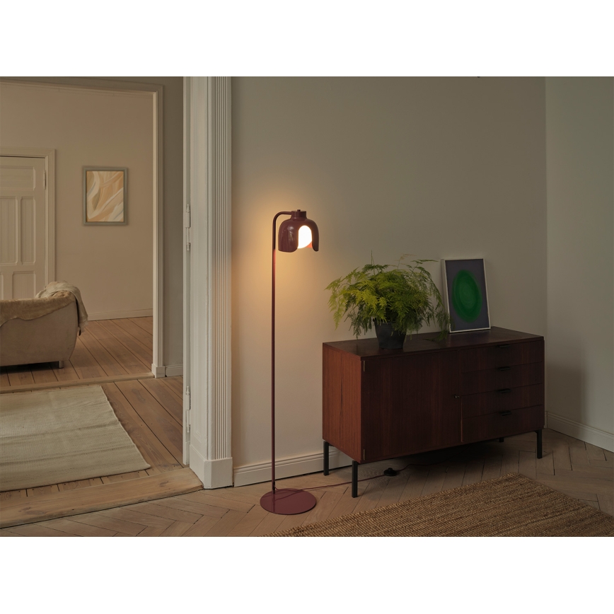 Osram - Lampada da terra DECOR COROLLE 1xE27/15W/230V rossa