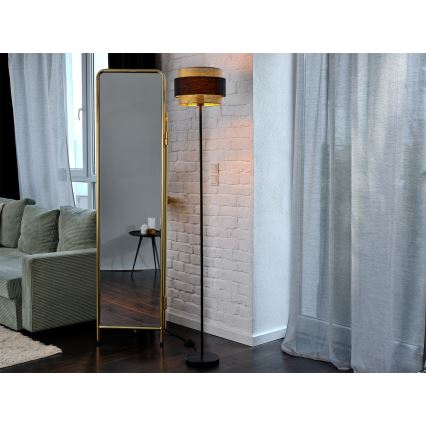 Osram - Lampada da terra DECOR HORNET 1xE27/10W/230V nero/oro