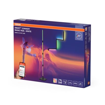Osram - Lampada da terra dimmerabile LED RGBW 2-in-1 SMART+ MAGIC LED/24W/230V Wi-Fi