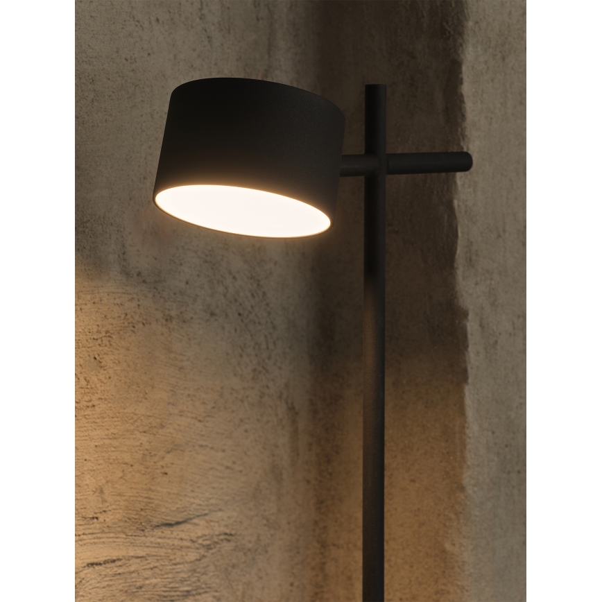 Osram - Lampada da terra LED dimmerabile con controllo touch DECOR KYOTO LED/12W/230V CRI 90 nero