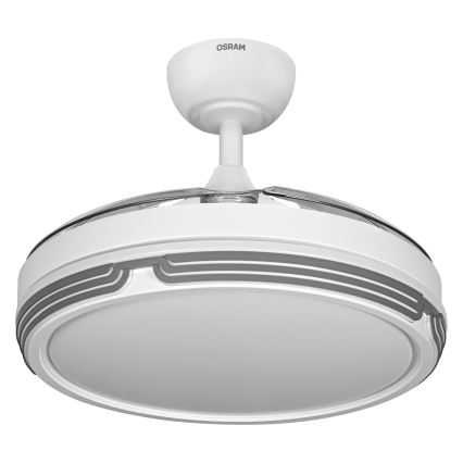 Osram - Plafoniera LED dimmerabile con ventilatore LEVECHE LED/36W/230V 3000/4000/6500K + telecomando