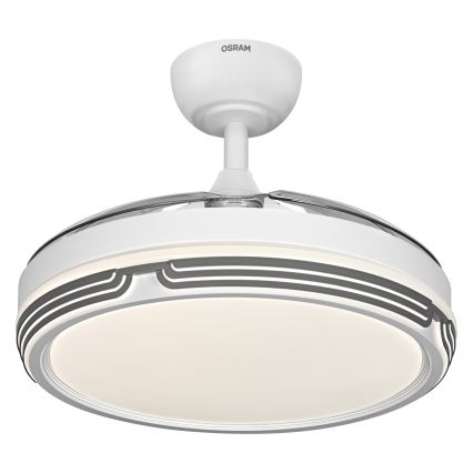 Osram - Plafoniera LED dimmerabile con ventilatore LEVECHE LED/36W/230V 3000/4000/6500K + telecomando
