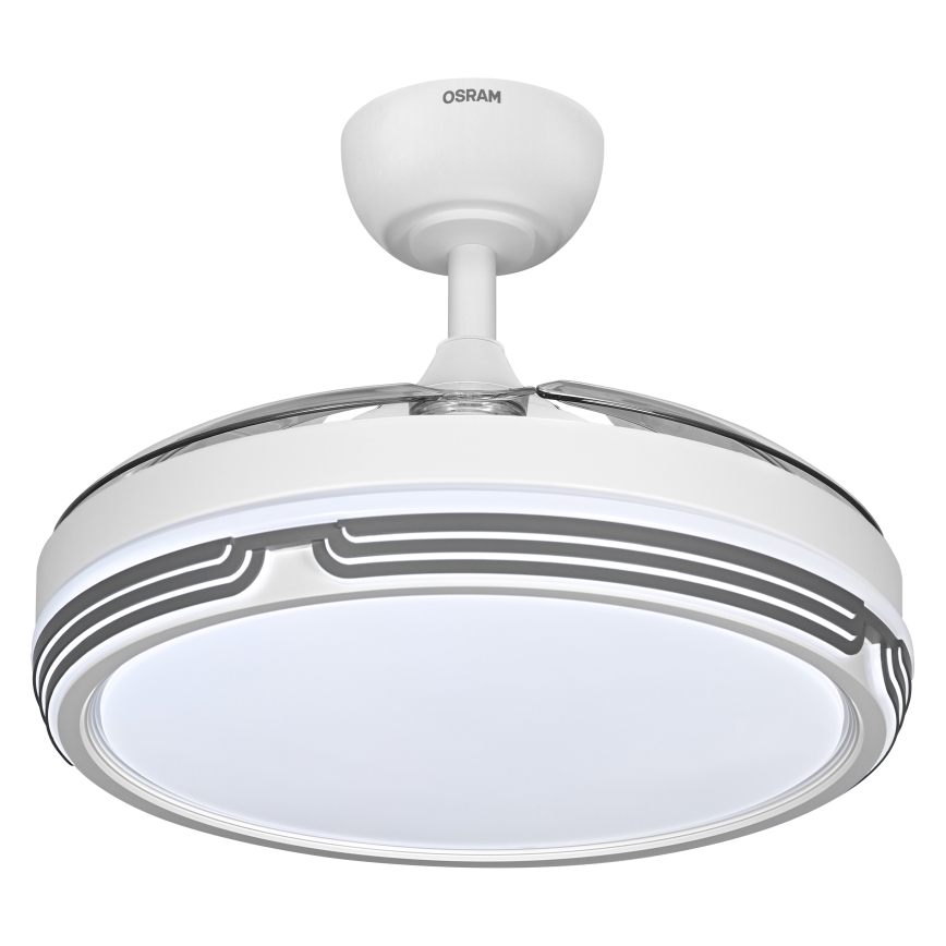 Osram - Plafoniera LED dimmerabile con ventilatore LEVECHE LED/36W/230V 3000/4000/6500K + telecomando