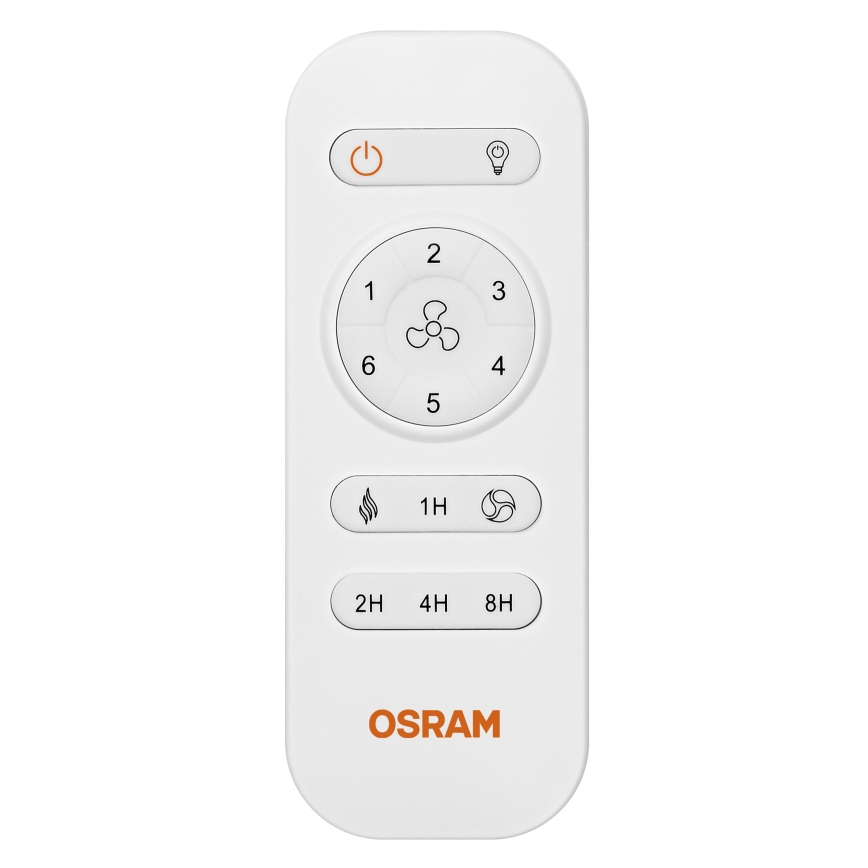 Osram - Plafoniera LED dimmerabile con ventilatore LEVECHE LED/36W/230V 3000/4000/6500K + telecomando