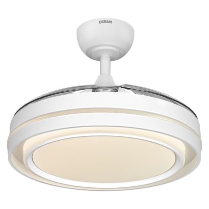 Osram - Plafoniera LED dimmerabile con ventilatore PONIENTE LED/36W/230V 3000/4000/6500K + telecomando