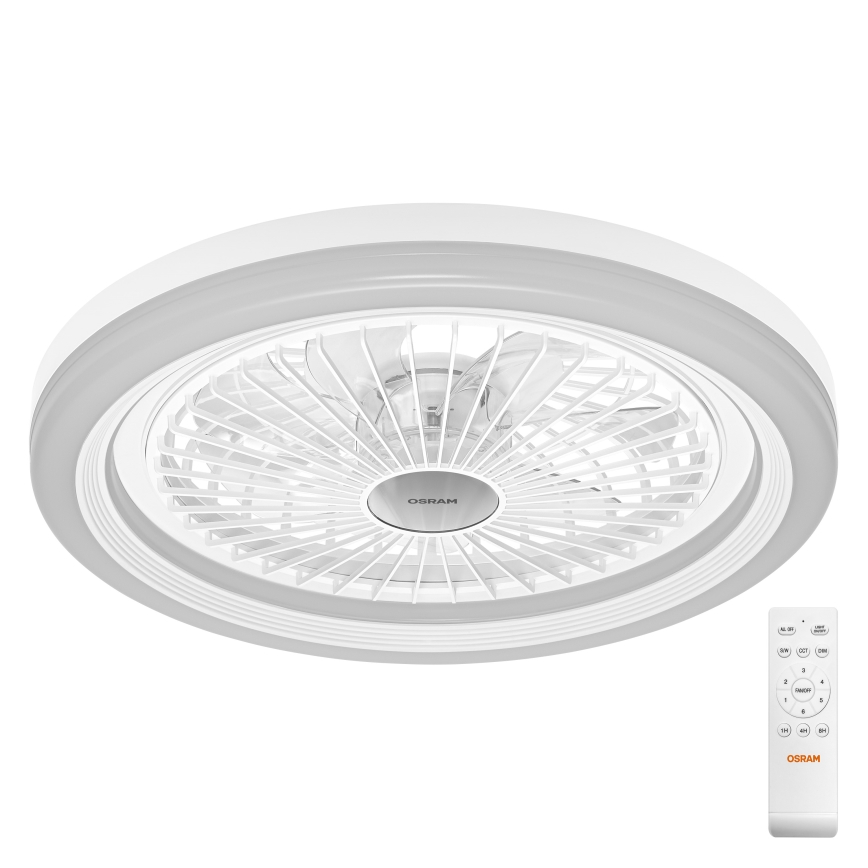 Osram - Plafoniera LED dimmerabile con ventilatore SOLANO LED/26W/230V 3000/4000/6500K + telecomando