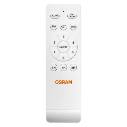 Osram - Plafoniera LED dimmerabile con ventilatore SOLANO LED/26W/230V 3000/4000/6500K + telecomando
