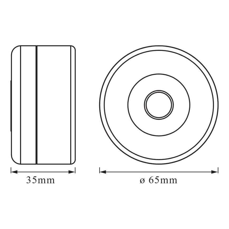Osram - Lampada orientativa LED dimmerabile DOT-IT LED/0,45W/5V 500 mAh bianca