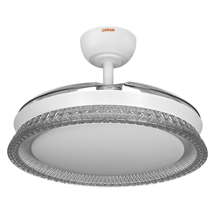 Osram - Plafoniera dimmerabile LED RGB con ventilatore CIERZO LED/35W/230V 3000-6500K + telecomando