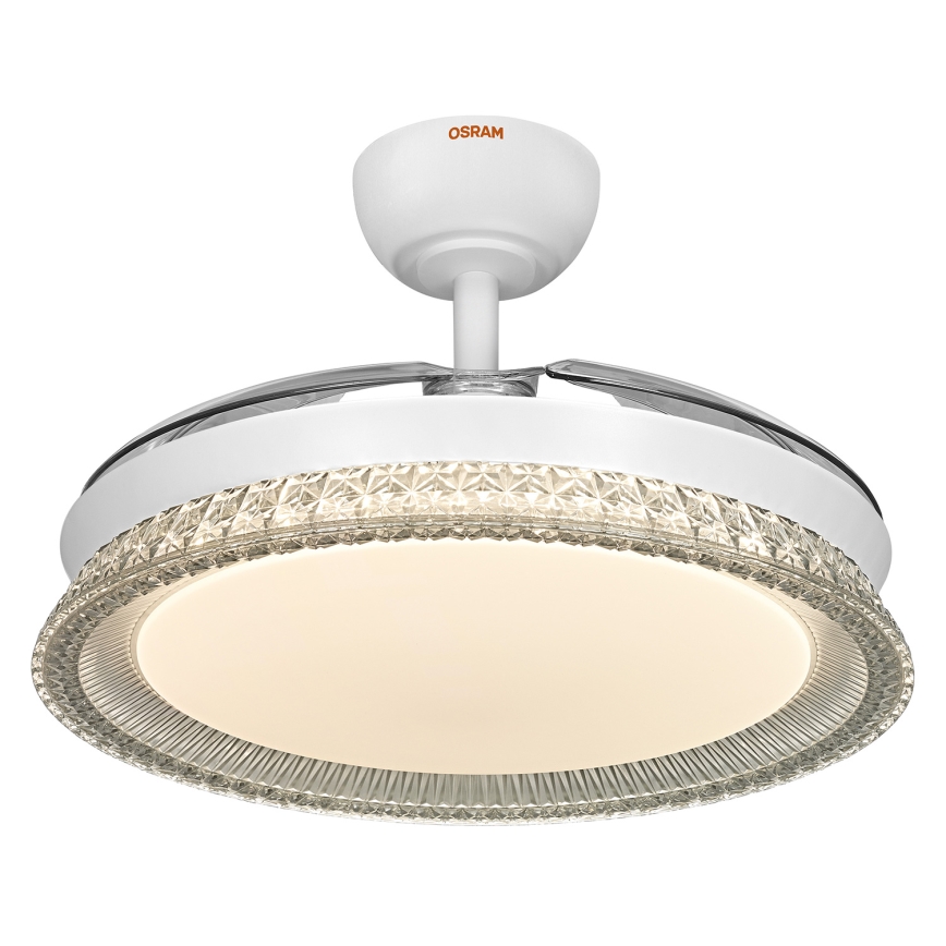 Osram - Plafoniera dimmerabile LED RGB con ventilatore CIERZO LED/35W/230V 3000-6500K + telecomando