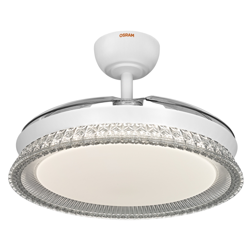 Osram - Plafoniera dimmerabile LED RGB con ventilatore CIERZO LED/35W/230V 3000-6500K + telecomando