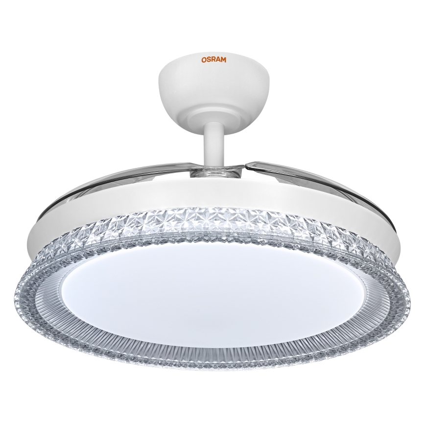 Osram - Plafoniera dimmerabile LED RGB con ventilatore CIERZO LED/35W/230V 3000-6500K + telecomando