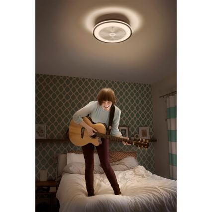 Osram - Plafoniera LED dimmerabile con ventilatore MURLAN LED/26W/230V 3000-6500K + telecomando