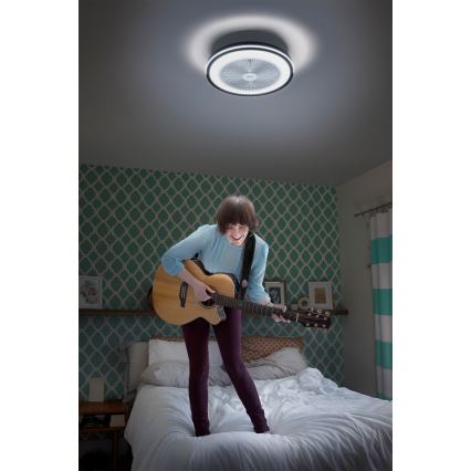 Osram - Plafoniera LED dimmerabile con ventilatore MURLAN LED/26W/230V 3000-6500K + telecomando