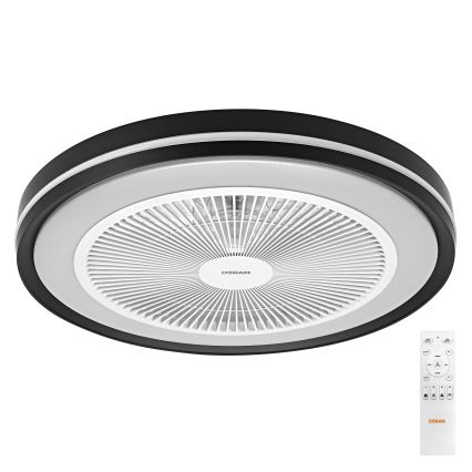 Osram - Plafoniera LED dimmerabile con ventilatore MURLAN LED/26W/230V 3000-6500K + telecomando
