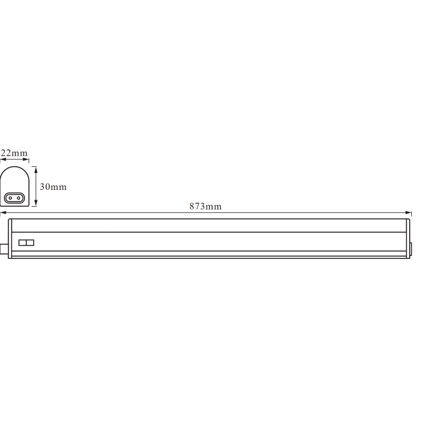 Osram - Lampada LED sottopensile BATTEN LED/10W/230V