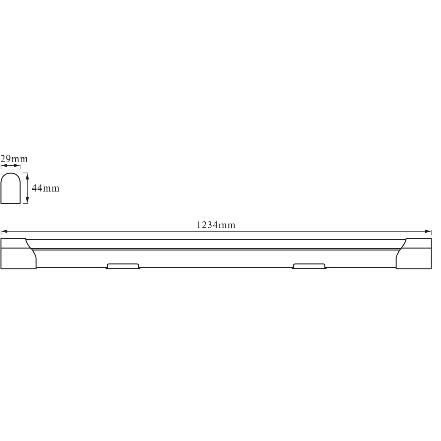 Osram - Lampada LED sottopensile BATTEN LED/20W/230V 123,4 cm