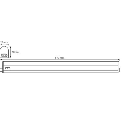 Osram - Lampada LED sottopensile BATTEN LED/8W/230V 3000K